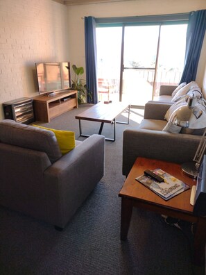 Open plan lounge and dining area