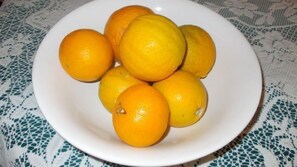 Fruit from the orchard.