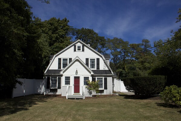 Front of the house