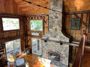 Main house fireplace