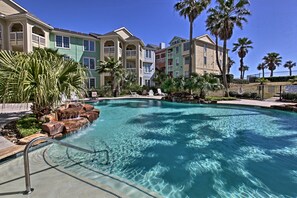 Community Amenities | Pool | Private Deck | 1st Floor Condo