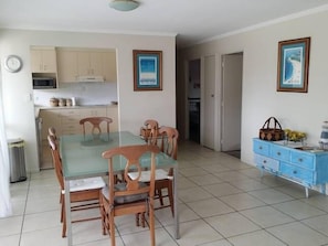 open plan dining space