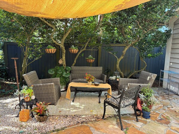 Perfect spot for a glass of wine