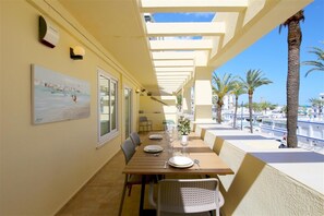 Another picture of the large private terrace facing south