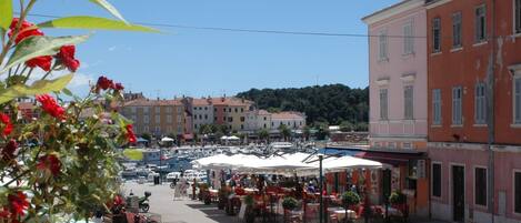 The view from our large terrace