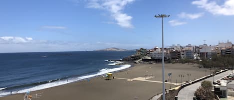 Vue sur la plage/l’océan