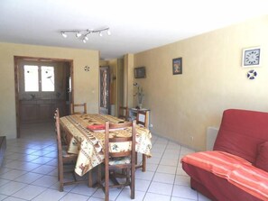 Salon avec clic clac couchage 140