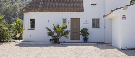 Entrance and driveway
