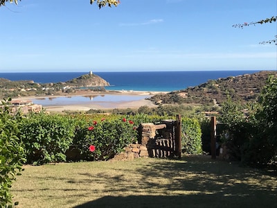 Haus Iole Unendlichkeit Blick auf das Meer ... das Meer von Chia!