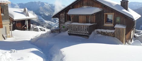 Le chalet en Hiver