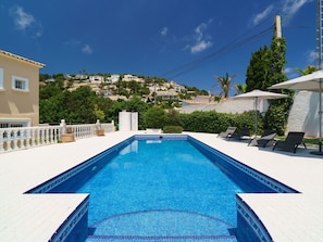 Schwimmbad, Eigentum, Haus, Grundeigentum, Gebäude, Azurblau, Zuhause, Urlaub, Freizeit, Estate