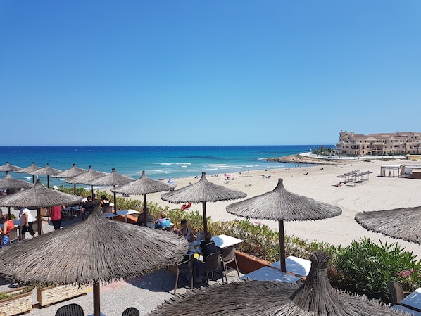 La Zenia beach just 250m from the apartment 🤗