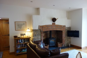 Woodburner for cosy evenings