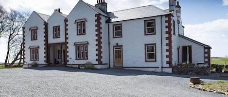 Auchenhay House frontage of restored original Duchy Manor House