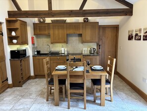 Open plan kitchen