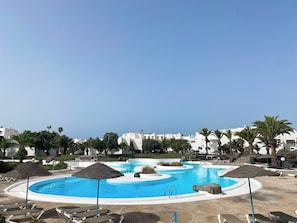 Large communal pool