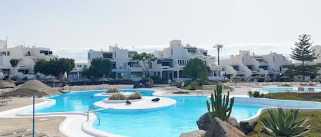 Large communal pool
