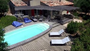 Piscine privée et chauffée - Villa à Bonifacio