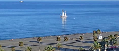 View from balcony (La Rada beach)