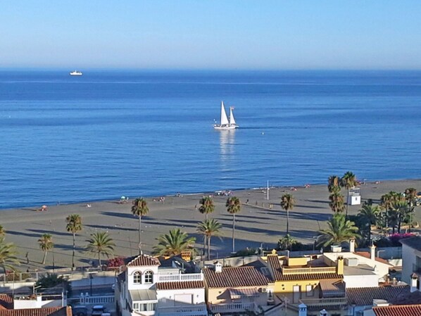 View from balcony (La Rada beach)