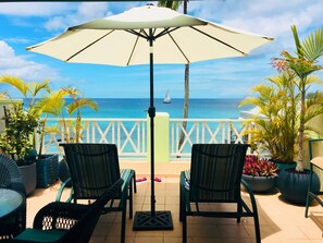 Looking out to the blue..