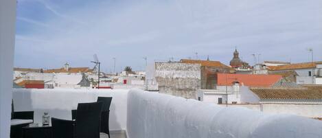 vistas impresionantes desde su terraza