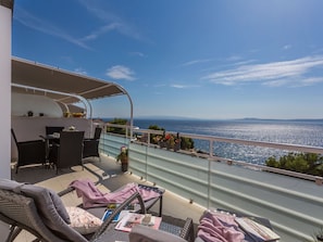 Propriété, Océan, Ciel, Vacances, Mer, Immobilier, Balcon, Pièce, Rive, Appartement