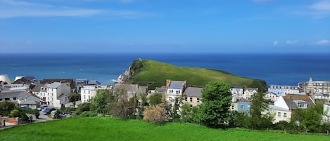 Panoramic sea views from the apartment