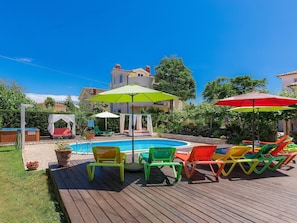 Eigentum, Urlaub, Himmel, Freizeit, Gebäude, Grundeigentum, Haus, Tabelle, Sommer, Möbel