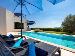 L'Eau, Bâtiment, Plante, Propriété, Bleu, Piscine, Lumière, Bleu Azur, Ciel, Ombre