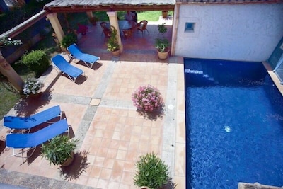 Alma paradise villa with private pool 300m away from the sea