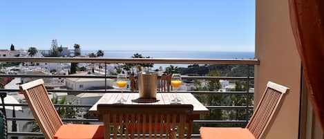 Panoramic view from the front South facing balcony