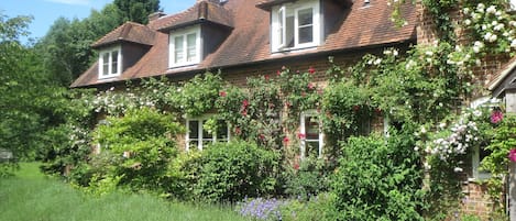 Front of house in Summer