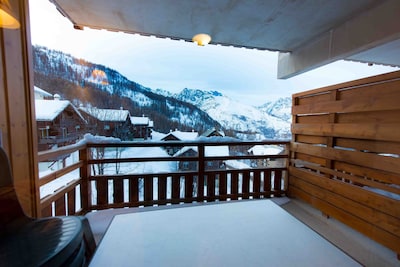Pleasant apartment at the foot of the slopes - lift - balcony - free shuttle