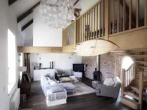 Open plan living area