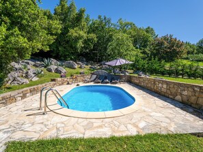 Piscine, Roche, Dalle, Composite, Mur De Pierre, Mobilier De Jardin, Ombre, Pavé, Aménagement Paysager, Caractéristique De L'Eau