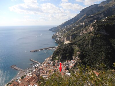 apartment/ flat with terrace in historical center Amalfi