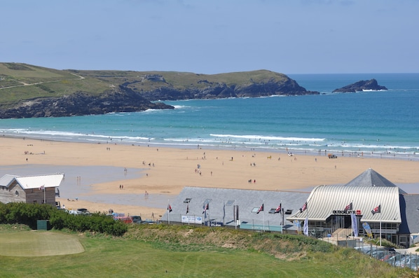 Fistral Beach from the Balcony