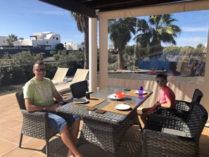 Lunch on the terrace