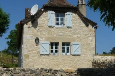 A typical Quercy house with garden