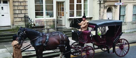 Arrive at your listedGeorgian Townhouse in style!