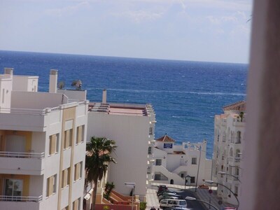 New apartment in the centre of Nerja, decorated in an attractive modern style. 