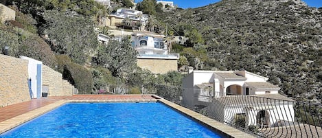 Piscina, Propiedad, Azul, Casa, Bienes Raíces, Edificio, Azur, Vacaciones, Inmuebles, Casa