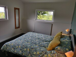 Double bedroom with King size bed.