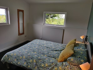 Double bedroom with King size bed.