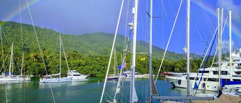 A pot of gold at the end of the rainbow - Marigot Bay