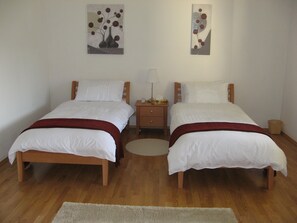 A ground floor twin bedroom