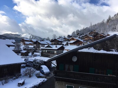 Recently renovated central Morzine apartment