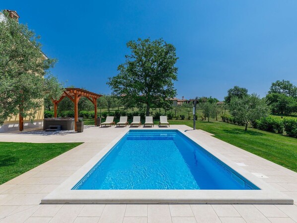L'Eau, Plante, Jour, Propriété, Ciel, Piscine, Botanique, La Nature, Bleu Azur, Rectangle