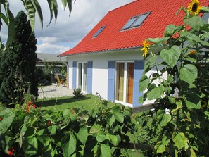 Willkommen
Garten mit Südterrasse